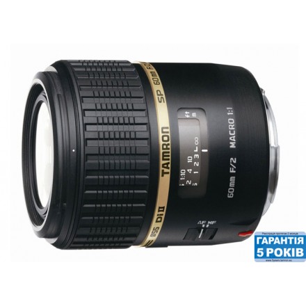 TAMRON Объектив SP AF 60mm F/2.0 Di II LD (IF) Macro 1:1 для Sony